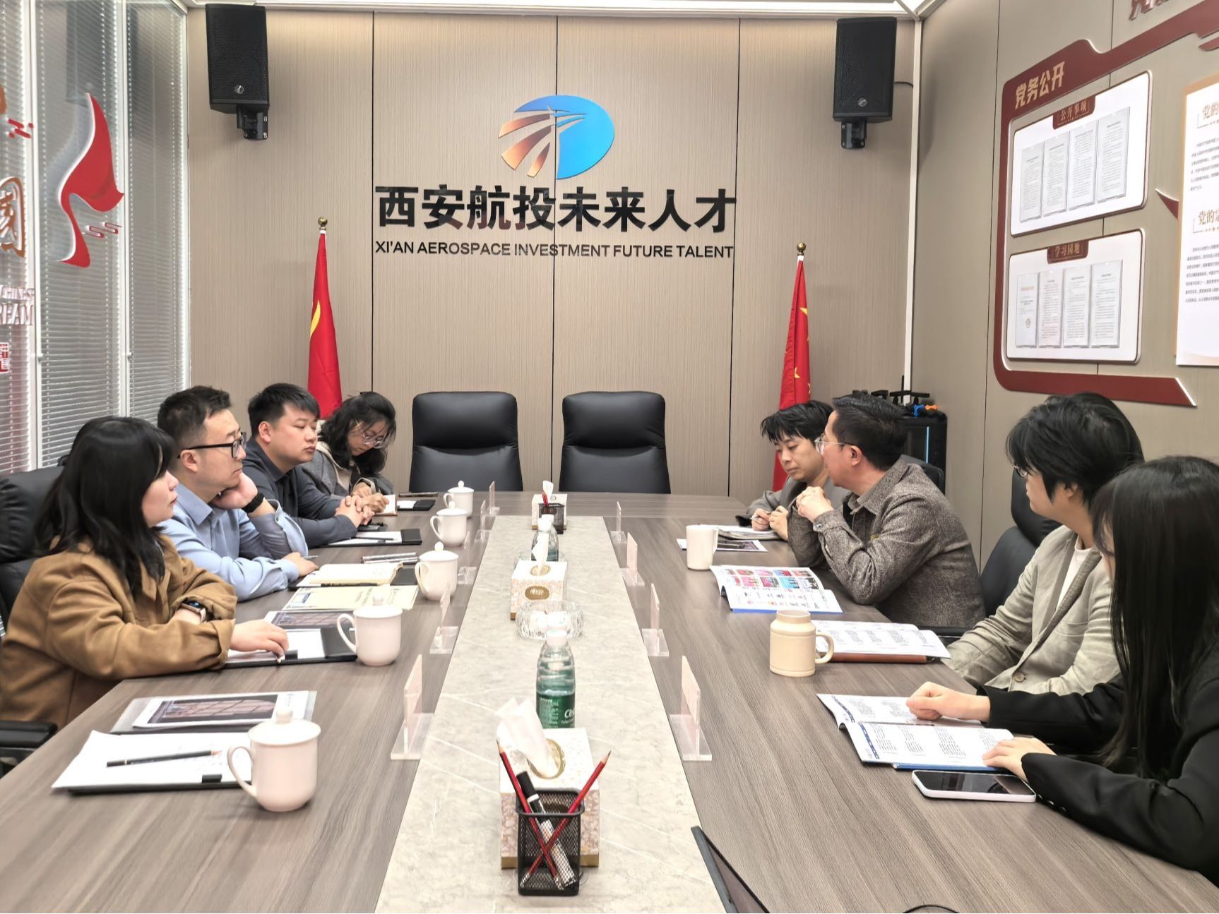 访企拓岗聚合力 产教融合促就业——BEAT365英国官网赴西安开展校企对接专项行动