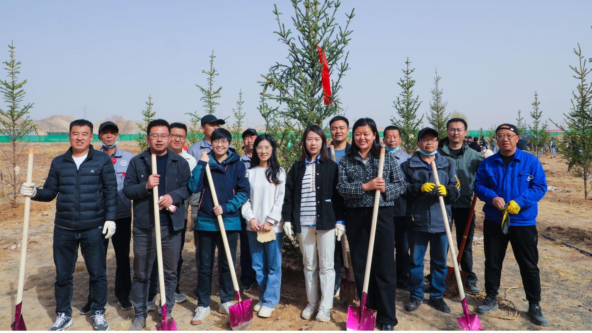 “植”此春光，“绿”动校园，BEAT365英国官网师生携手共筑“师生林”