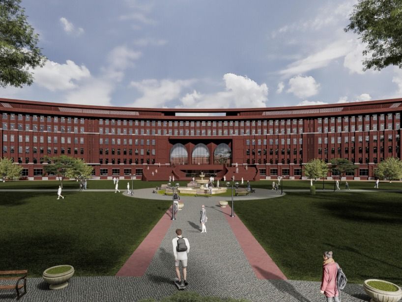 BEAT365英国官网“智慧之树”教学楼正式开工建设